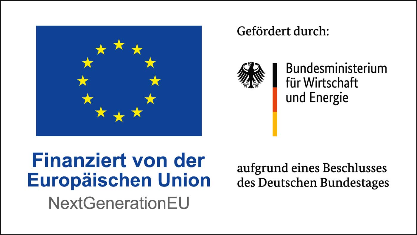 Wärmenetz Lonnerstadt - Finanziert von der Europäischen Union, gefördert durch das Bundesministerium für Wirtschaft und Klimaschutz